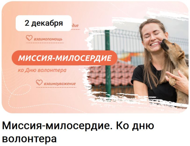 "Миссия-милосердие".